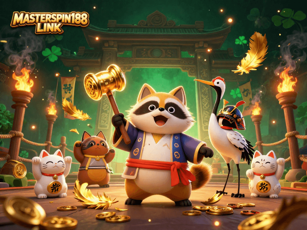 Experience excitement with MASTERSPIN188 LINK in an immersive online casino scene