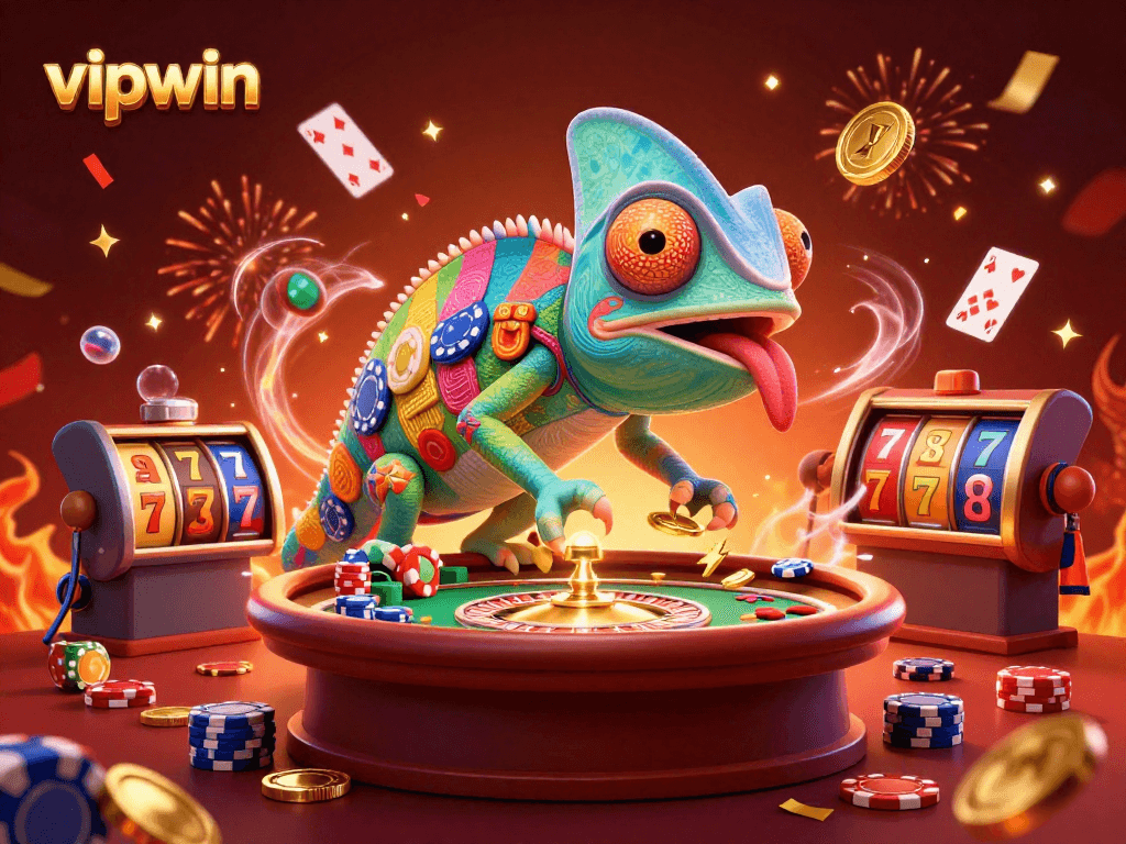 Play exciting games at vipwin with vibrant casino action and dynamic 3D elements.