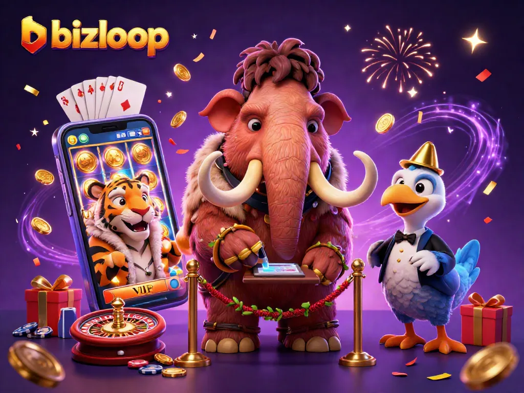 Mempertunjukkan bizloop saat mammoth kasino memeriksa ID bintang VIP di ruang kasino yang meriah.