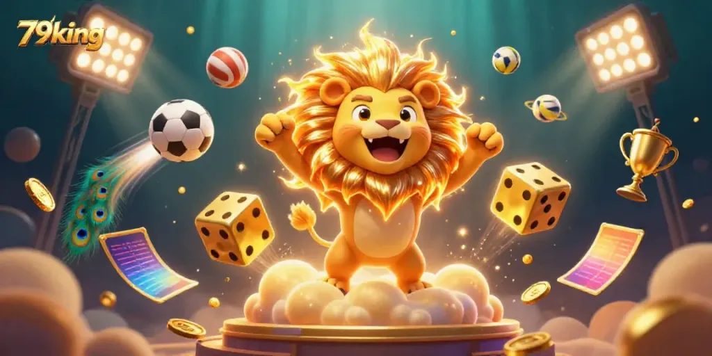 Experience thrilling gaming with 79king's vibrant universe showcasing exhilarating casino elements.