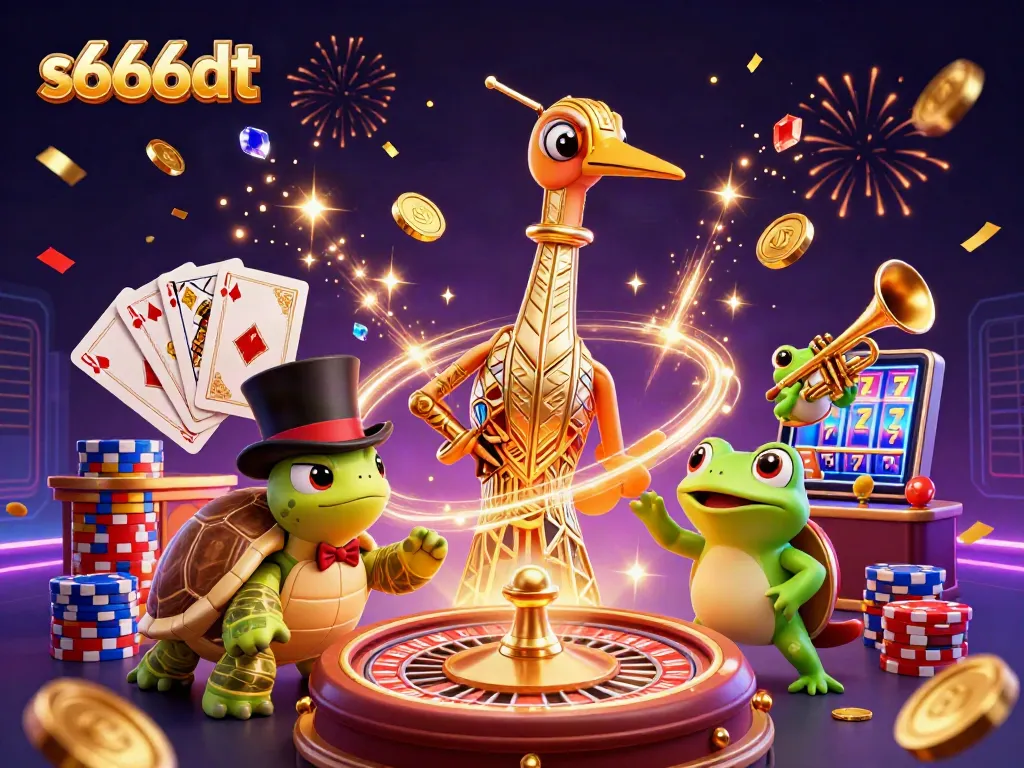 S666dt offers thrilling casino experiences with colorful characters and dynamic gaming elements.