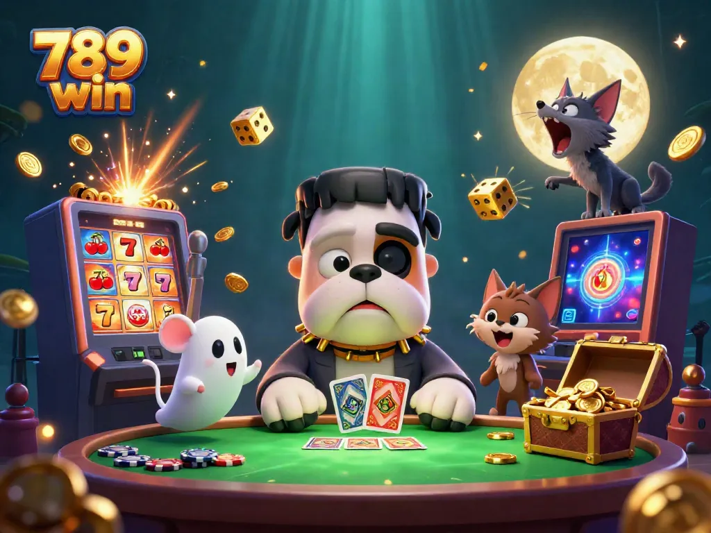 Experience thrilling action at 789 win with a lively casino atmosphere featuring card games and jackpot excitement.